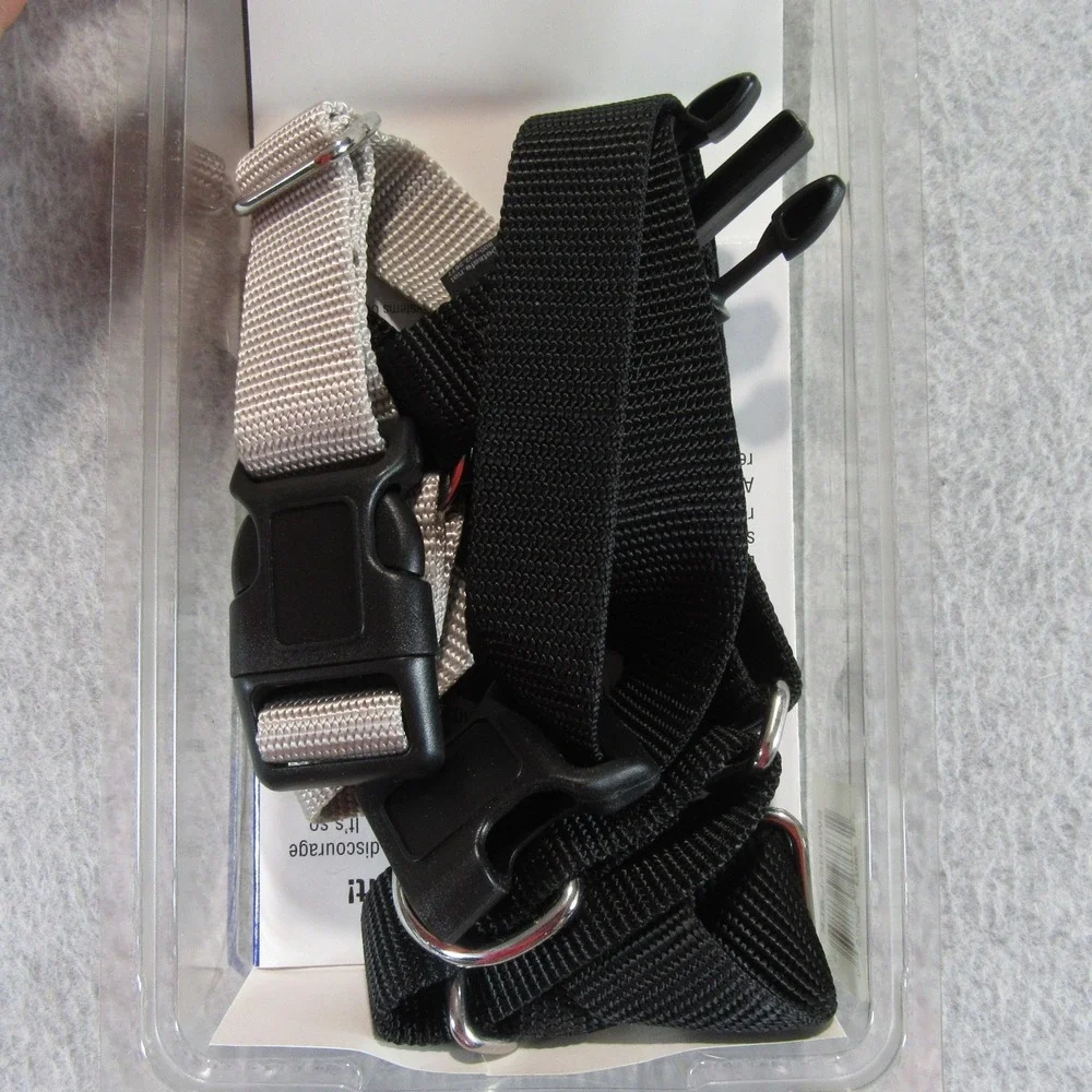 PetSafe Dog Easy Walk‎ Harness Large Black No-Pull Martingale Loop Adjustable